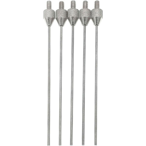 Replacement Needle Contact Points Set of 5 for Depth Measuring Tools M2 5 Thread Stainless Steel Precision Tips 1