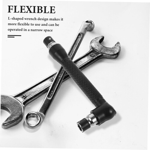 Form-shaped socket wrench with double hexagonal screwdriver for tight spaces, high-quality metal tool, 7-piece 2
