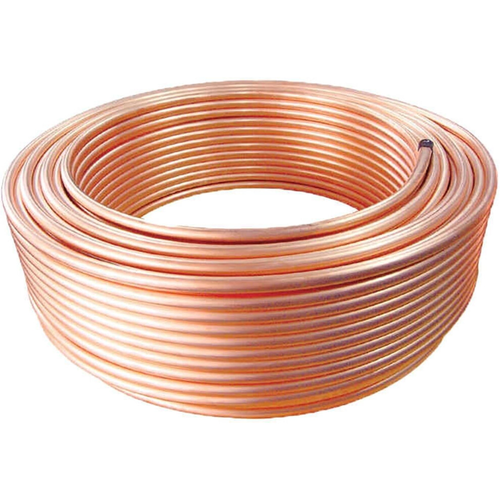 Refrigerant Pipe 5 Meters Copper Pipe 12.7 Mm Outer Diameter 0.6-0.8 Mm Wall Thickness Soft Spiral Pipe For Refrigerators Air Conditioners 6947110644431