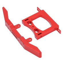 Aluminium RC-Stoßstangensatz für 1/16 WPL B14 B16 Q60 Q61 Rot