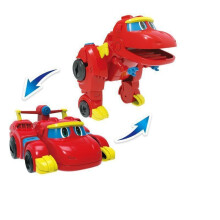 (Wes) Gogo Rex Dino Tom Transformable Car Toy Suitable For Children Gift Daily Holiday