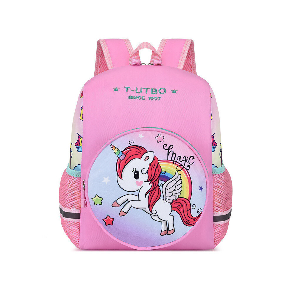 (Pony) Cute Preschool Nylon Backpack For Kids Adorable Cartoon Design Unisex Bag School-image-OPC-PK5M57W-NEW