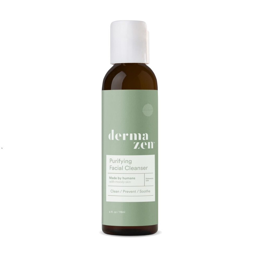 Dermazen Purifying Facial Cleanser Soothe And Relieve Seborrheic Dermatitis - 4 Fl Oz