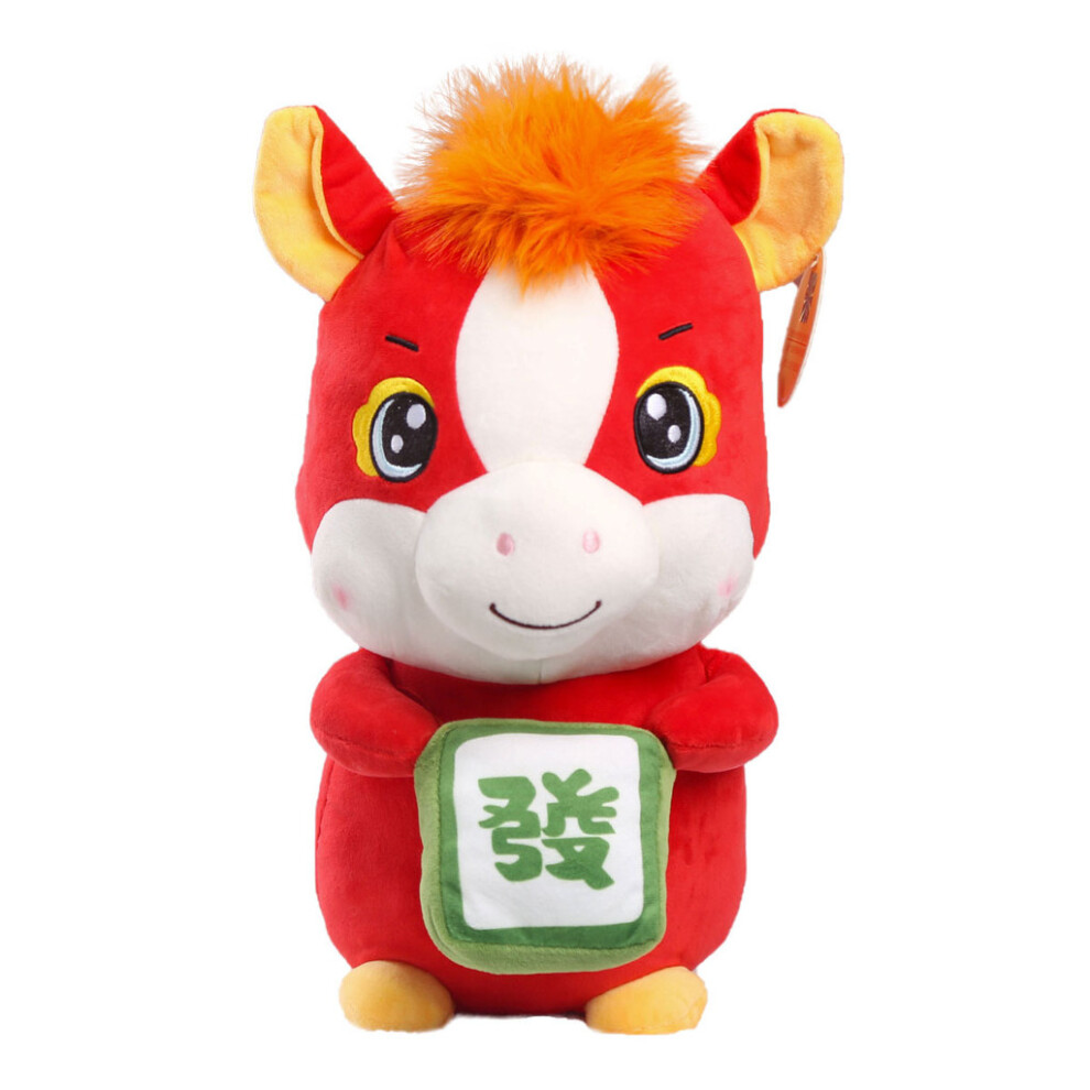 (22cm) Year The Of Horse Plush Toys Doll Pp Cotton Celebrations Collectors Cultural-image-OPC-PK5M5TP-NEW