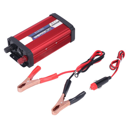 2000W Auto-Wechselrichter, 24V auf 220V, modifizierte Sinuswelle, USB 1