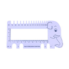 Acrylic Sewing Ruler for Patchwork and Quilting - 60cm Cutting Ruler Measuring Tool for Elephant Sweater Sewing