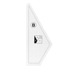 Clear Acrylic Quilting Ruler 4 Piece Set for Beginners, Accurate Sewing and Quilting Tools, 3/4/5pcs Options