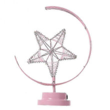 (With Battery) 2025 Moon-star Handmade Light Moon Light Star Light Lamp LED Lamp for Home Christmas Decoration Gifts