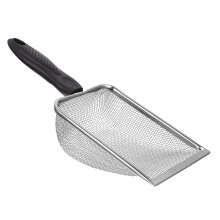 Reptile Sand Litter Scoop for Terrariums - Durable Cleaning Tool for High Density Sand Substrates with Gentle Edges