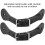 Genuine Leather Spur Straps for Riding, Handmade Black Riding Accessories, Adjustable Size, Durable Material 5