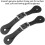 Genuine Leather Spur Straps for Riding, Handmade Black Riding Accessories, Adjustable Size, Durable Material 4