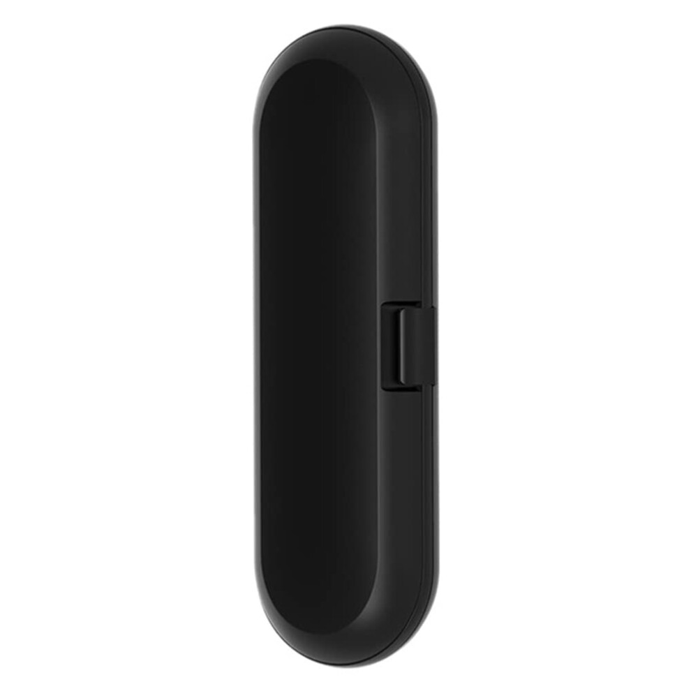 Black Electric Toothbrush Case Plastic Travel Box For Business And Holiday Electric Toothbrushes With Replacement Slot