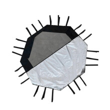 Pet Cage Cover Waterproof UV Protection Canopy for Outdoor Use Compatible with Most Standard Pet Cages