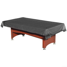 High-Performance Billiard Table Cover 256 x 155 cm, Black, Essential Protection for Snooker and Tennis Tables