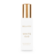 BellaVita Luxury White OUD Eau de Parfum Resestorlek 20 ml - Långvarig mini parfym för kvinnor med vanilj, bärnsten, mysk och jasmin