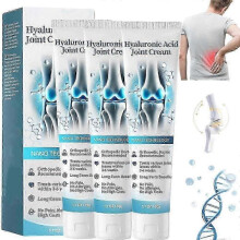 (3pcs)Hyaluronic Acid Joint Cream, Hyaluronic Acid Joint Massage Cream, Advanced Joint and Bone Care Cream for Back, Neck, Hands, Knees