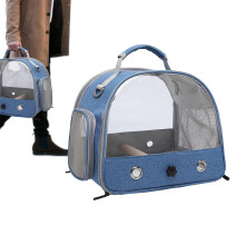 Vogelträgertasche Parrot Backpack Bag, Breathable Soft Transport Carrier with Clear Ventilation Design for Budgies, Parrots, Small Birds and Pets