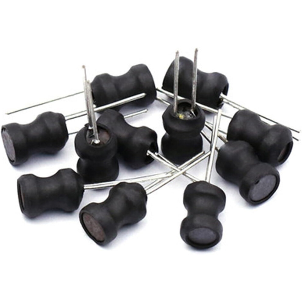 Power Inductor 10 Pcs Dip 9X12mm 2.2Uh 4.7Uh 10Uh 22Uh 100Uh 330Uh 470Uh 1Mh 2.2Mh 4.7Mh 10Mh 2 Pins Inductance 6947110646343