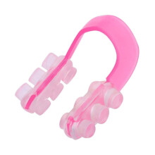 Magic Nose Up Clip Nose Shaper Painless Nose Grinder Beauty Tool for Smooth Nose Bridge in Pink Color