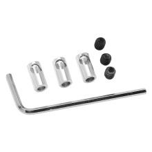 Aluminiumlegierung Motorwellen Zahnradadapter 3,175 mm auf 5 mm für RC-Getriebe