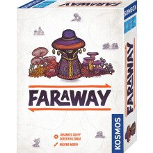 684709 Faraway Adventurous Card Game for 2-6 Players Ages 10 and Up, Basic Family Game for Fun Strategy and Exploration