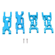 RC Aluminum Untere Aufhängungsarme für MiniT 2.0 2WD 1/18 Truck, Blau