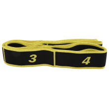 Erwachsenen-Latein-Tanz elastisches Widerstandsb band - Gelb, 77 g, Yoga & Fitness