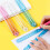Folding Straight Ruler Set, 3-Pack 30 cm Clear Plastic Foldable Rulers for Office and School Use 5