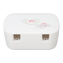 USB-Ladung UV-Zahnbürsten-Desinfektionshalterung für die Badezimmer-Wandmontage