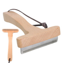 Pet Hair Remover Tool, Rustproof Cat Shedding Brush for Small Medium Pets, 16.5x8.5x3.2 cm, Gentle and Effective