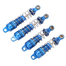 Aluminiumlegierung RC Stoßdämpfersatz für Mini T 2.0, 58/67 mm, Blau