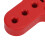 Universal Gummidämpferhalterung mit 7 Löchern, 12 mm, rot 3