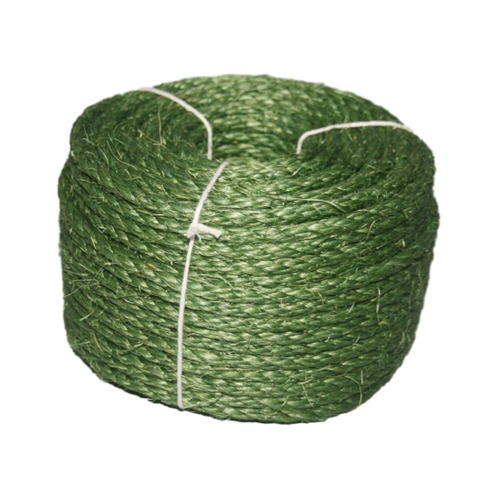 Sisal Rope Cat Scratching Post 6Mm X 20M Durable Green Thick Rope For Cats Scratching And Climbing 6447073158117