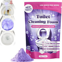 Toilet Cleaner Foam, Insta-Action Stain Remover, Abrasion-Free Formula for Effortless Cleaning, 20-Minute Results