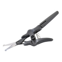 Nasal Hair Scissors Set of 4, Nose Hair Remover, Tweezers for Men and Women, Eyebrow and Beard Grooming Tools