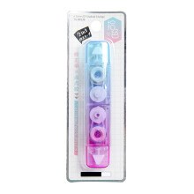 White Out Correction Tape 2 In 1 With Adhesive Dots, Clean & Easy Use, Office Supplies, Korrekturband For School