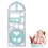 Multifunctional Geometric Ruler - Large Plastic Math Ruler for Geometry, Drawing Template, Ideal for Students and Professionals 1