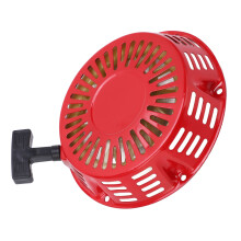 Rückholstarter mit roter Abdeckung für 212cc 6,5PS/7PS OHV-Motoren, 215mm/8,5 Zoll