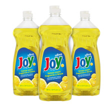 JOY Ultra Dish Soap Liquid - Ultrasterke afwaszeep - Grote afwaszeep - Citroenfrisse geur - 30 Fl. Oz - (pak van 3)