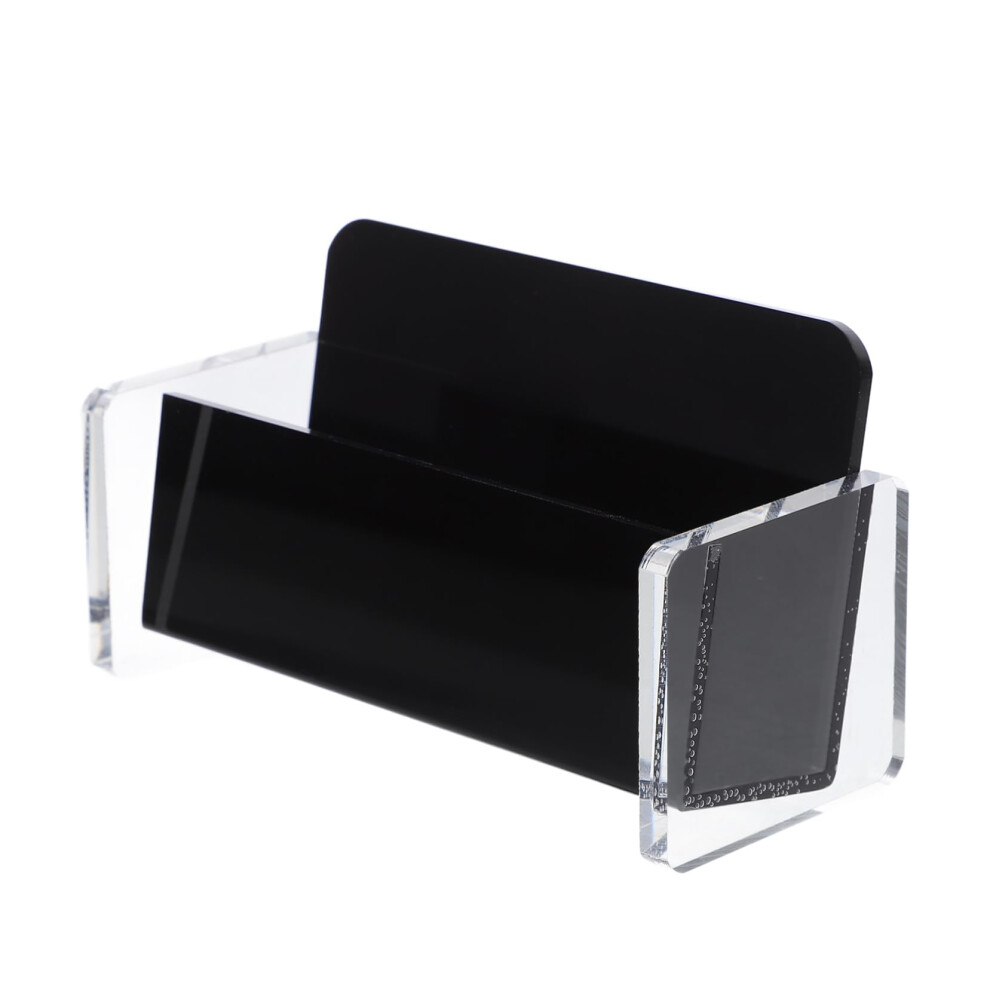 Visitenkartenetui Tischkartenhalter Gravierte Visitenkartenständer Weißer Organizer Für Schreibtisch Mit Schlitzen-image-OPC-PK5NVVF-NEW