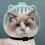 Breathable Cat Muzzle | Adjustable Transparent Muzzle for Small Animals | Astronaut Helmet Design, Pet Shaving Tool 2