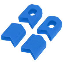 4 Stück Blau Fahrradkurbelabdeckungen Robuste Schutzplastik Ersatz