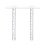 Clear Plastic T Square Ruler 12 Inch Double Sided Scale for Precision Drawing and Layout Design - 2 Pack 1