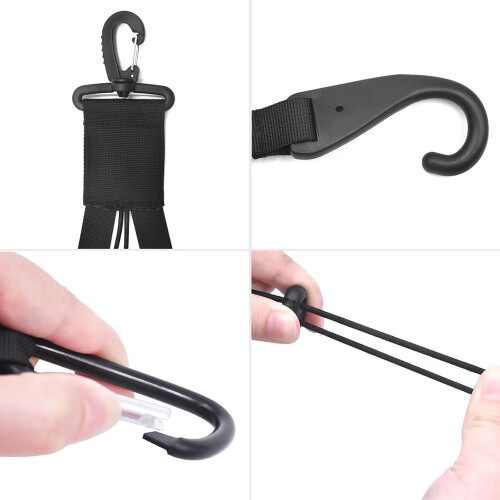 Dugout Organizer Hooks for Baseball and Softball Gear, 3-in-1 Design for Bats and Helmets, Durable Multi-Purpose Storage Solution 2