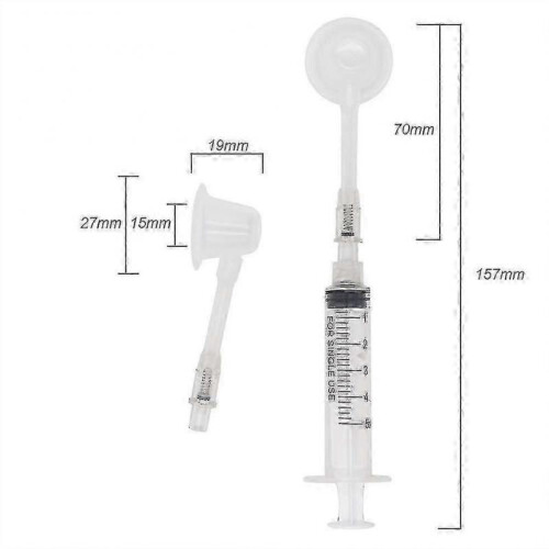2 Set Nipple Corrector Device Correction for Inverted Nipples Treatment Enlarger 1