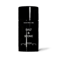 (1PCS)Salt # Stone Unisex Black Oud Extra_Strength Aluminum-Free Deodorant # Black 1pcs