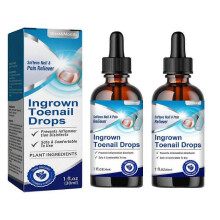 (2pcs)Ingrown Toenail Drops, Ingrown Toenail Treatment, Cuticle Care Oil For Ingrown Toenails, Extra Strength Nail Repair Solution