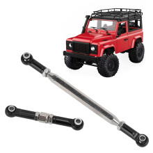 Metallisches Upgrade Servo-Linkstange für MN D90 MN91 MN96 MN99S RC Auto Schwarz