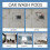 3pcs Cockroach Gel Bait Roach Pest Killer with Plunger Tip for Floor Kitchen Non-toxic 5