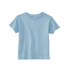 Tricko s kr   tkym ruk   vom RABBIT SKINS 5,5 oz. Jersey RS3301 svetlomodr   , 2T